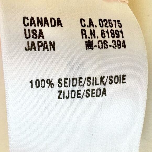 Escada Silk Fully Beaded Light Pink Slip Dress Size 38 / US 8 - Picture 10 of 12